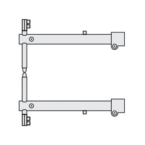 FUBAG Комплект плеч O 45 х 400мм для серии RV FUBAG Комплект плеч O 45 х 400мм для серии RV