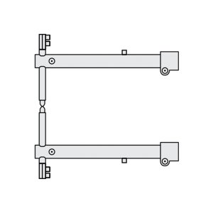 FUBAG Комплект плеч O 45 х 800мм для серии RV FUBAG Комплект плеч O 45 х 800мм для серии RV