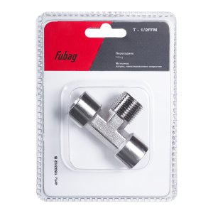 FUBAG Переходник T - 1/2 дюйма FFM, блистер 1 шт FUBAG Переходник T - 1/2 дюйма FFM, блистер 1 шт