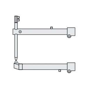 FUBAG Комплект плеч O 40 х 700мм прямые с уменьшенным электрододержателем для серии RS FUBAG Комплект плеч O 40 х 700мм прямые с уменьшенным электрододержателем для серии RS