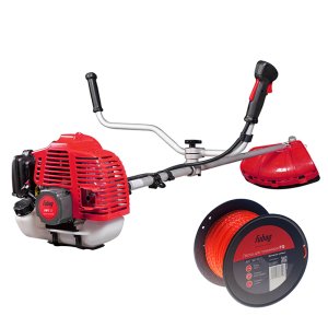 FUBAG Бензиновый триммер FPT 33 + Триммерная леска  сечение витой квадрат L 130 м * 2.4 мм в ПОДАРОК FUBAG Бензиновый триммер FPT 33 + Триммерная леска  сечение витой квадрат L 130 м * 2.4 мм в ПОДАРОК