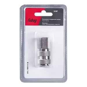 FUBAG Разъемное соединение рапид (муфта), 3/8 дюйма F, внутр. резьба, блистер 1 шт FUBAG Разъемное соединение рапид (муфта), 3/8 дюйма F, внутр. резьба, блистер 1 шт