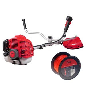 FUBAG Бензиновый триммер FPT 43R + Триммерная леска  сечение витой квадрат L 130 м * 2.4 мм в ПОДАРОК FUBAG Бензиновый триммер FPT 43R + Триммерная леска  сечение витой квадрат L 130 м * 2.4 мм в ПОДАРОК