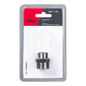 FUBAG Переходник 3/8 дюйма F - 1/2 дюйма F, блистер 1 шт FUBAG Переходник 3/8 дюйма F - 1/2 дюйма F, блистер 1 шт