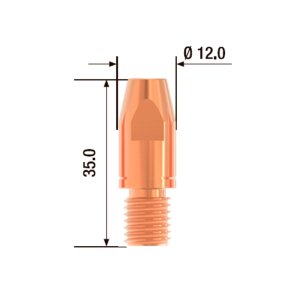 FUBAG    Контактный наконечник M10х35 мм CuCrZr D=1.6 мм (10 шт) блистер в Томске фото