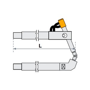 FUBAG Верхнее плечо наклонное O 22 х 125мм для серии SG 4-6 FUBAG Верхнее плечо наклонное O 22 х 125мм для серии SG 4-6