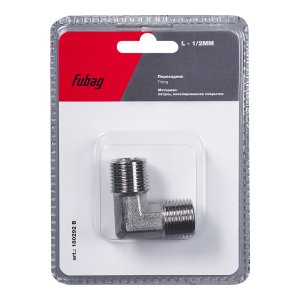 FUBAG Переходник L - 1/2 дюйма MM, блистер 1 шт FUBAG Переходник L - 1/2 дюйма MM, блистер 1 шт