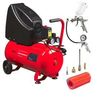 Компрессорный набор FUBAG House Master Kit безмасляный компрессор + 5 предметов Компрессорный набор FUBAG House Master Kit безмасляный компрессор + 5 предметов