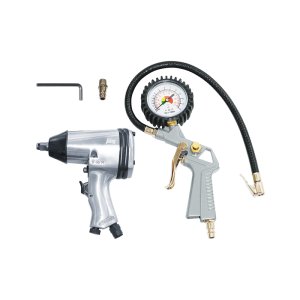 FUBAG Набор пневмоинструмента 2 предмета (пневмогайковерт 312 Нм + пневмопистолет для накачки шин с манометром) FUBAG Набор пневмоинструмента 2 предмета (пневмогайковерт 312 Нм + пневмопистолет для накачки шин с манометром)