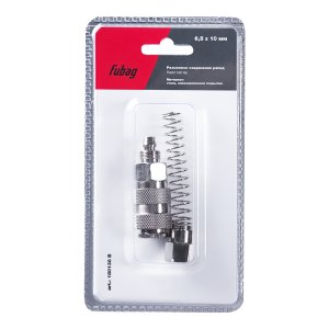 FUBAG Разъемное соединение рапид (муфта), пружинка для шланга 6.5x10мм, блистер 1 шт FUBAG Разъемное соединение рапид (муфта), пружинка для шланга 6.5x10мм, блистер 1 шт