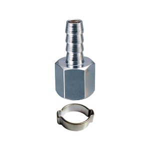 FUBAG Переходник 1/4 дюйма F на елочку 6мм с обжимным кольцом 9Х11мм FUBAG Переходник 1/4 дюйма F на елочку 6мм с обжимным кольцом 9Х11мм