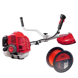 FUBAG Бензиновый триммер FPT 52 + Триммерная леска  сечение витой квадрат L 130 м * 2.4 мм в ПОДАРОК FUBAG Бензиновый триммер FPT 52 + Триммерная леска  сечение витой квадрат L 130 м * 2.4 мм в ПОДАРОК