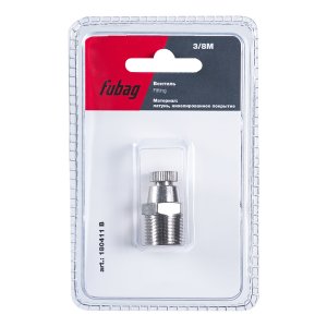 FUBAG Вентиль 3/8 дюйма М, блистер 1 шт FUBAG Вентиль 3/8 дюйма М, блистер 1 шт