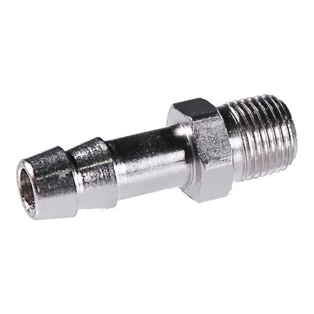 FUBAG Переходник 1/8 дюйма M на елочку 8мм с обжимным кольцом 11Х13мм FUBAG (Фубаг) FUBAG Переходник 1/8 дюйма M на елочку 8мм с обжимным кольцом 11Х13мм в Томске фото