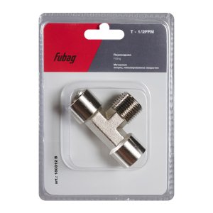 FUBAG Переходник T - 1/2 дюйма FFM, блистер 1 шт FUBAG (Фубаг) FUBAG Переходник T - 1/2 дюйма FFM, блистер 1 шт в Томске фото