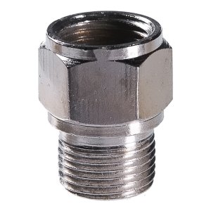 FUBAG Переходник 3/8 дюйма M на 3/8 дюйма F, блистер 1 шт FUBAG (Фубаг) FUBAG Переходник 3/8 дюйма M на 3/8 дюйма F, блистер 1 шт в Томске фото