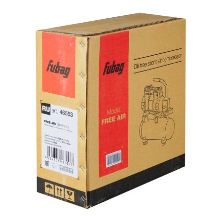 Компрессор безмасляный малошумный FUBAG Свободный Воздух (Free Air) 170/9/1.5 S в Томске фото