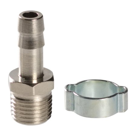 FUBAG Переходник 1/4 дюйма M на елочку 8мм с обжимным кольцом 11Х13мм блистер 1 шт FUBAG (Фубаг) FUBAG Переходник 1/4 дюйма M на елочку 8мм с обжимным кольцом 11Х13мм блистер 1 шт в Томске фото