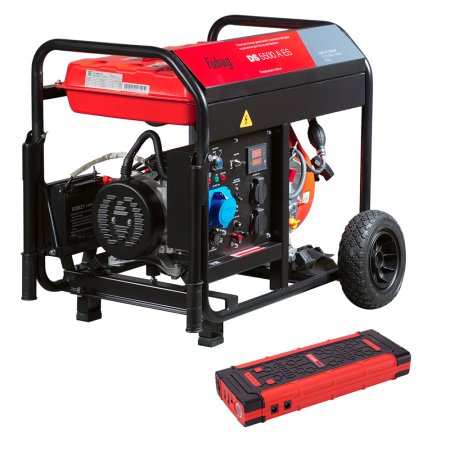 FUBAG Дизельный генератор с электростартером и коннектором автоматики DS 5500 A ES + Пусковое устройство DRIVE 600 в ПОДАРОК! FUBAG Дизельный генератор с электростартером и коннектором автоматики DS 5500 A ES + Пусковое устройство DRIVE 600 в ПОДАРОК!