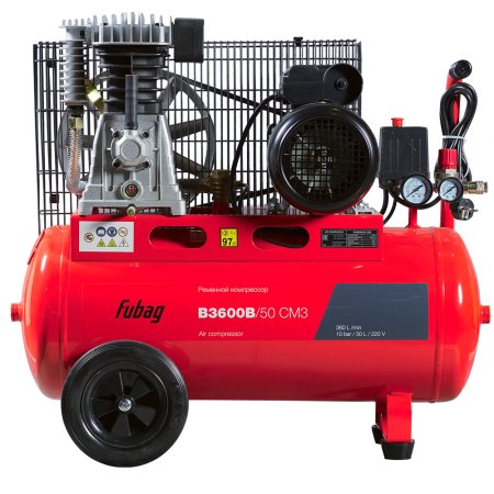Ременной одноступенчатый компрессор FUBAG B3600B/50 CM3 Ременной одноступенчатый компрессор FUBAG B3600B/50 CM3 в Томске фото