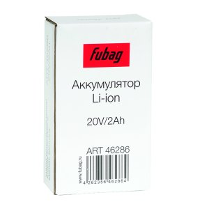 Аккумуляторная батарея FLI5S1P1202 Li-ion к бензиновым газонокосилкам FUBAG с электростартером и минирайдеру (20V/2Ah) в Томске фото