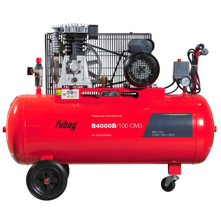 Ременной одноступенчатый компрессор FUBAG B4000B/100 CM3 Ременной одноступенчатый компрессор FUBAG B4000B/100 CM3 в Томске фото