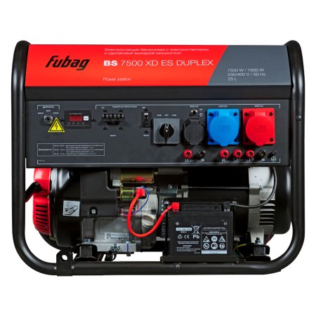 Бензиновый генератор FUBAG BS 7500 XD ES DUPLEX в Томске фото
