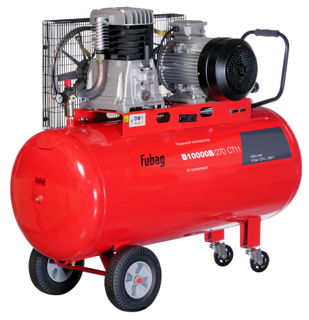 Ременной одноступенчатый компрессор FUBAG B10000B/270 CT11 + Набор пневмоинструмента 34 предмета (в кейсе) + Набор пневмоинструмента Basic S1000 3 предмета в ПОДАРОК! Ременной одноступенчатый компрессор FUBAG B10000B/270 CT11 + Набор пневмоинструмента 34 предмета (в кейсе) + Набор пневмоинструмента Basic S1000 3 предмета в ПОДАРОК!