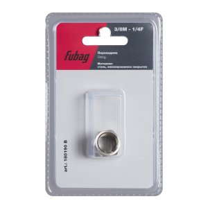 FUBAG Переходник 3/8 дюйма M на 1/4 дюйма F, блистер 1 шт FUBAG (Фубаг) FUBAG Переходник 3/8 дюйма M на 1/4 дюйма F, блистер 1 шт в Томске фото