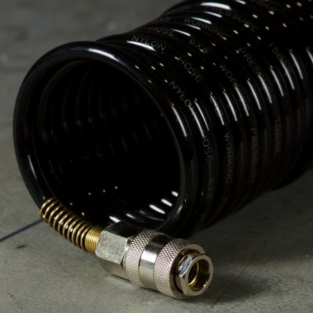 Шланг спиральный FUBAG с фитингами рапид, нейлон, 10 бар, 6 x 8 мм, 15 м FUBAG (Фубаг) Шланг спиральный FUBAG с фитингами рапид, нейлон, 10 бар, 6 x 8 мм, 15 м в Томске фото