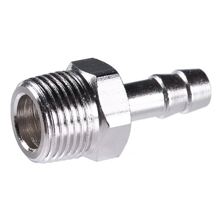 FUBAG Переходник 3/8 дюйма М на елочку 8мм с обжимным кольцом 11Х13мм FUBAG (Фубаг) FUBAG Переходник 3/8 дюйма М на елочку 8мм с обжимным кольцом 11Х13мм в Томске фото