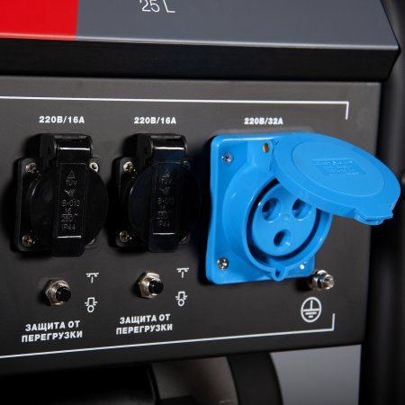 Бензиновый генератор с электростартером и коннектором автоматики FUBAG BS 7500 A ES Бензиновый генератор с электростартером и коннектором автоматики FUBAG BS 7500 A ES в Томске фото