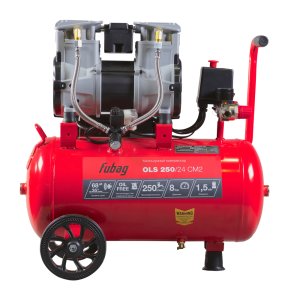 Компрессор воздушный безмасляный малошумный FUBAG OLS 250/24 CM2 + Пневмопистолет для накачки в ПОДАРОК Компрессор воздушный безмасляный малошумный FUBAG OLS 250/24 CM2 + Пневмопистолет для накачки в ПОДАРОК в Томске фото