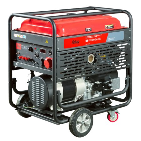 Бензиновый генератор FUBAG BS 17000 DA ES (трехфазный) с электростартером и коннектором автоматики в Томске фото