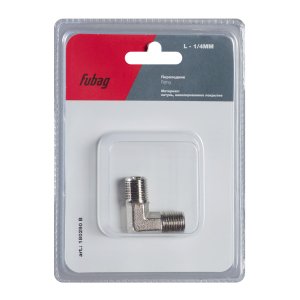 FUBAG Переходник L - 1/4 дюйма MM, блистер 1 шт FUBAG (Фубаг) FUBAG Переходник L - 1/4 дюйма MM, блистер 1 шт в Томске фото