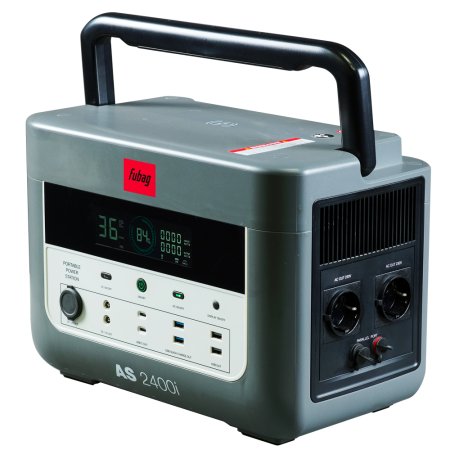 Портативная электростанция FUBAG AS 2400i (аккумулятор LiFePO4) Портативная электростанция FUBAG AS 2400i (аккумулятор LiFePO4)