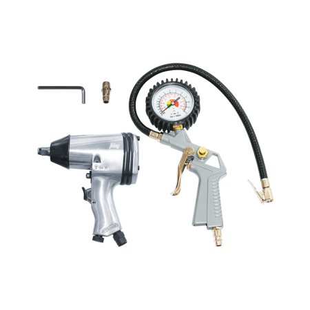 FUBAG Набор пневмоинструмента 2 предмета (пневмогайковерт 312 Нм + пневмопистолет для накачки шин с манометром) FUBAG Набор пневмоинструмента 2 предмета (пневмогайковерт 312 Нм + пневмопистолет для накачки шин с манометром)