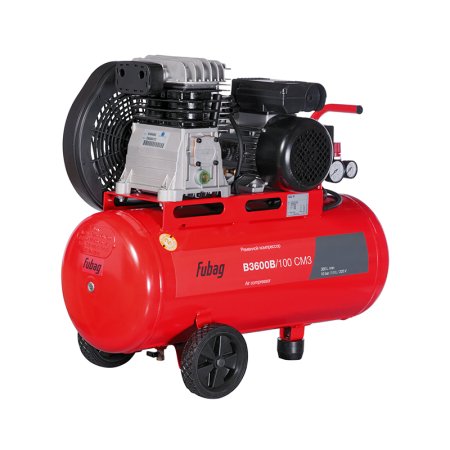 Ременной одноступенчатый компрессор FUBAG B3600B/100 CM3 + Пневмовинтоверт в ПОДАРОК Ременной одноступенчатый компрессор FUBAG B3600B/100 CM3 + Пневмовинтоверт в ПОДАРОК в Томске фото