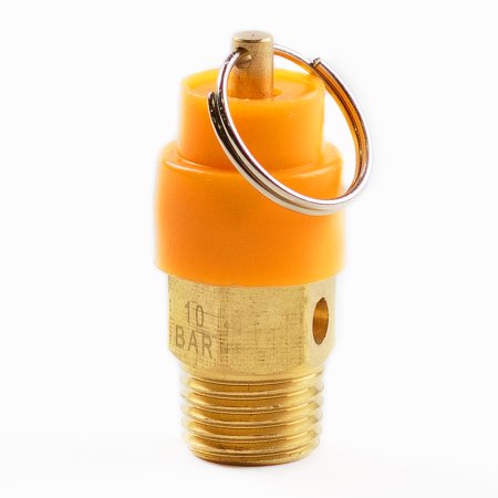 Клапан предохранительный 10 бар для поршневых масляных компрессоров FUBAG B3600B/50, B3600B/100, B4000B/50, B4800B/100, B5200B/100, B5200B/200, B6800B/100, B6800B/200, B6800B/270, B10000B/270 Клапан предохранительный 10 бар для поршневых масляных компрессоров FUBAG B3600B/50, B3600B/100, B4000B/50, B4800B/100, B5200B/100, B5200B/200, B6800B/100, B6800B/200, B6800B/270, B10000B/270