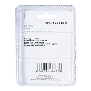 FUBAG Вентиль 1/4 дюйма М, блистер 1 шт. FUBAG (Фубаг) FUBAG Вентиль 1/4 дюйма М, блистер 1 шт. в Томске фото