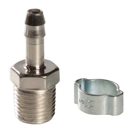 FUBAG Переходник 1/4 дюйма M на елочку 6мм с обжимным кольцом 9Х11мм, блистер 1 шт FUBAG (Фубаг) FUBAG Переходник 1/4 дюйма M на елочку 6мм с обжимным кольцом 9Х11мм, блистер 1 шт в Томске фото