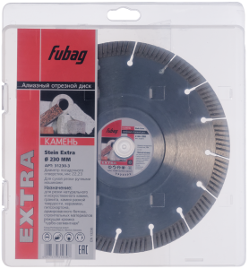 Алмазный отрезной диск FUBAG Камень Экстра (Stein Extra) D230 мм / 22,2 мм по камню в Томске фото