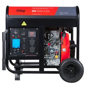 Дизельный FUBAG DS 6500 A ES генератор с электростартером и коннектором автоматики Дизельный FUBAG DS 6500 A ES генератор с электростартером и коннектором автоматики в Томске фото