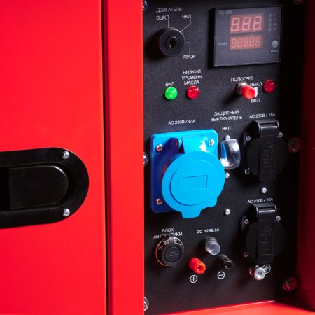 Дизельный генератор FUBAG DS 6500 AC ES с электростартером и коннектором автоматики (кожух) Дизельный генератор FUBAG DS 6500 AC ES с электростартером и коннектором автоматики (кожух) в Томске фото