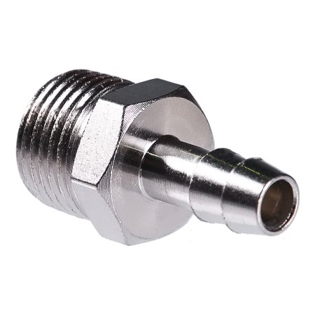 FUBAG Переходник 1/2 дюйма М на елочку 10мм с обжимным кольцом 15Х18мм FUBAG (Фубаг) FUBAG Переходник 1/2 дюйма М на елочку 10мм с обжимным кольцом 15Х18мм в Томске фото