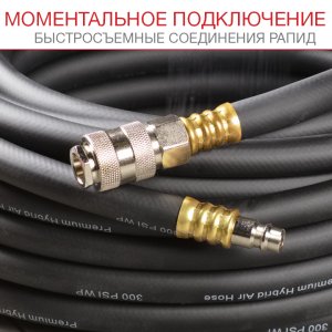 FUBAG Шланг с фитингами рапид маслостойкая термопластичная резина 15бар  8x13мм  20м FUBAG (Фубаг) FUBAG Шланг с фитингами рапид маслостойкая термопластичная резина 15бар  8x13мм  20м в Томске фото