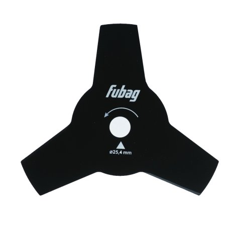 Триммерный диск FUBAG с 3мя лопастями, внешний диаметр 255 мм, посадочный диаметр 25,4 мм, толщина 1,6 мм Триммерный диск FUBAG с 3мя лопастями, внешний диаметр 255 мм, посадочный диаметр 25,4 мм, толщина 1,6 мм