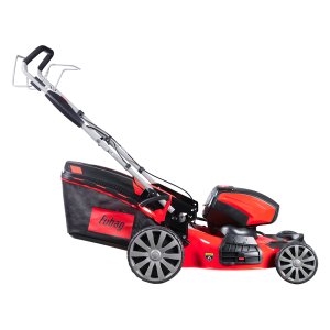 Газонокосилка аккумуляторная самоходная FUBAG FLA 4840 SMF с функцией вертикального хранения в комплекте с аккумулятором FA 4040 Li (4.0 Ah/40V) и зарядным устройством FCH 2040 Газонокосилка аккумуляторная самоходная FUBAG FLA 4840 SMF с функцией вертикального хранения в комплекте с аккумулятором FA 4040 Li (4.0 Ah/40V) и зарядным устройством FCH 2040 в Томске фото