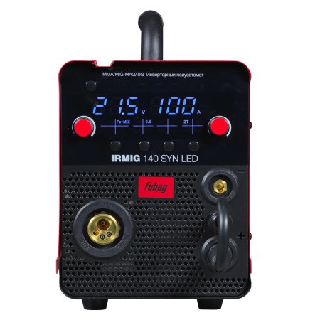 Полуавтомат сварочный инверторный FUBAG IRMIG 140 SYN LED с горелкой 150 А в комплекте Полуавтомат сварочный инверторный FUBAG IRMIG 140 SYN LED с горелкой 150 А в комплекте в Томске фото