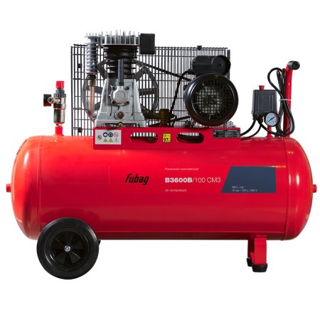 Ременной компрессор одноступенчатый FUBAG B3600B/100 CM3 Ременной компрессор одноступенчатый FUBAG B3600B/100 CM3 в Томске фото